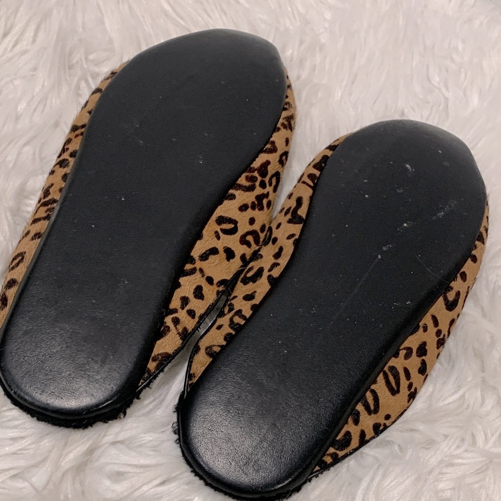 Derek Lam Brown Leopard Print Loafers - Picture 9 of 10